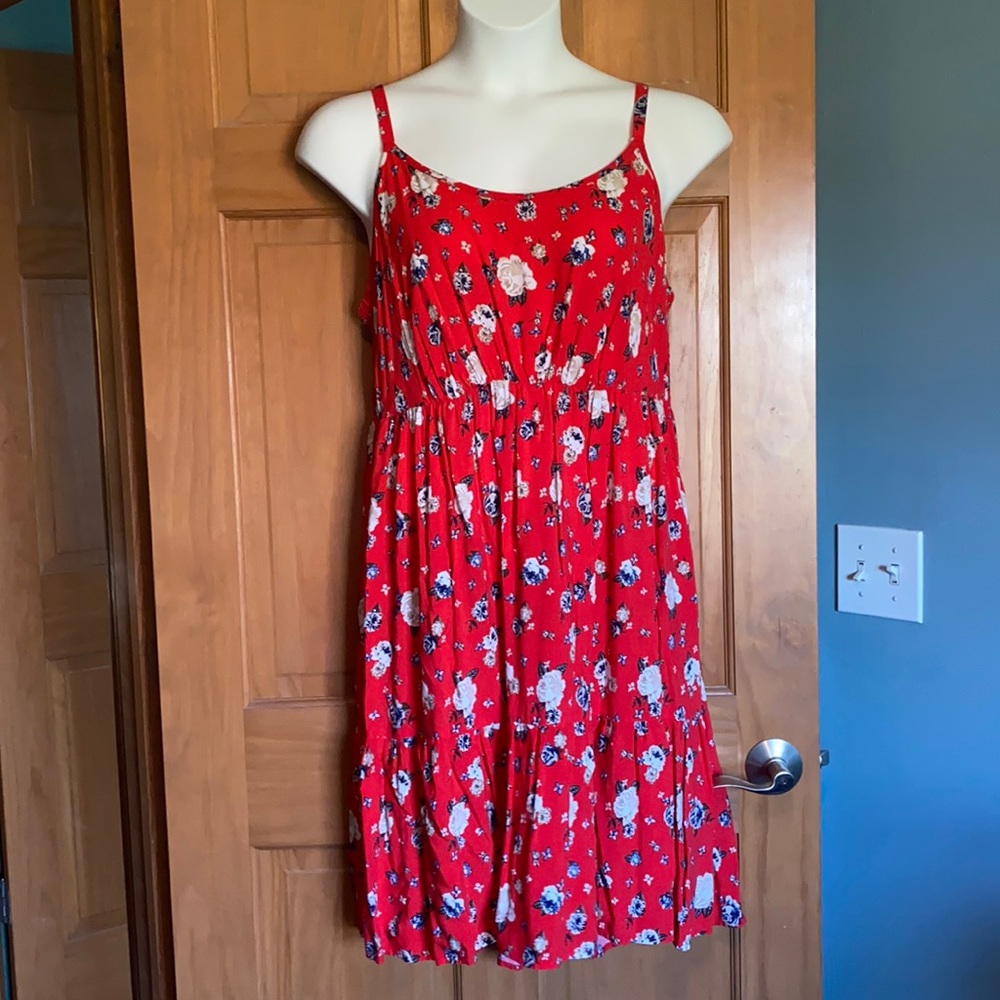 Torrid floral tank dress size 2